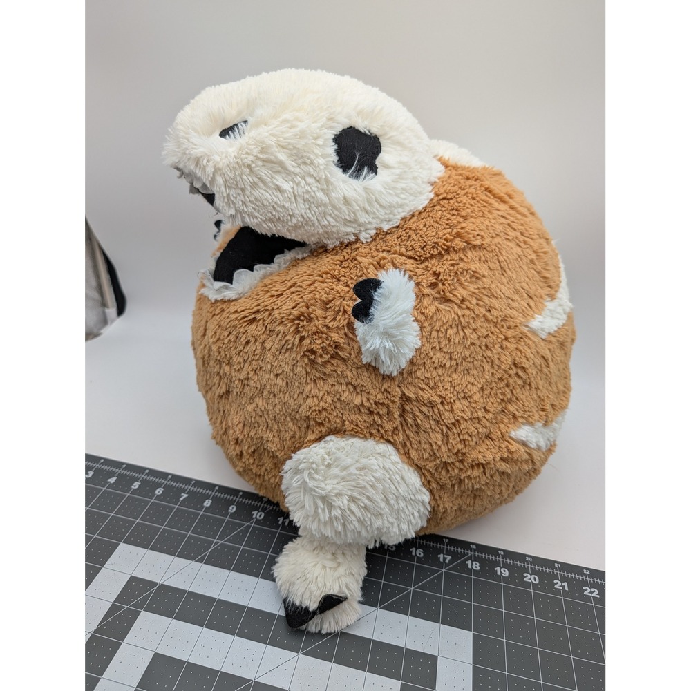 Squishable Fossil Tβ Rex Dinosaur Plush Brown White 15 Inch Round